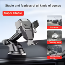 2026 NEW Universal Sucker Car Phone Holder 360° Windshield Car Dashboard Mobile Cell Support Bracket for 4.0-7 Inch Smartphones